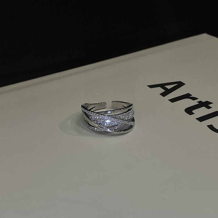 Niche Design, Cold Wind, Advanced Adjustable Index Finger Opening, Light Luxury, Advanced Sense Ring, Women'S Fashion Personality