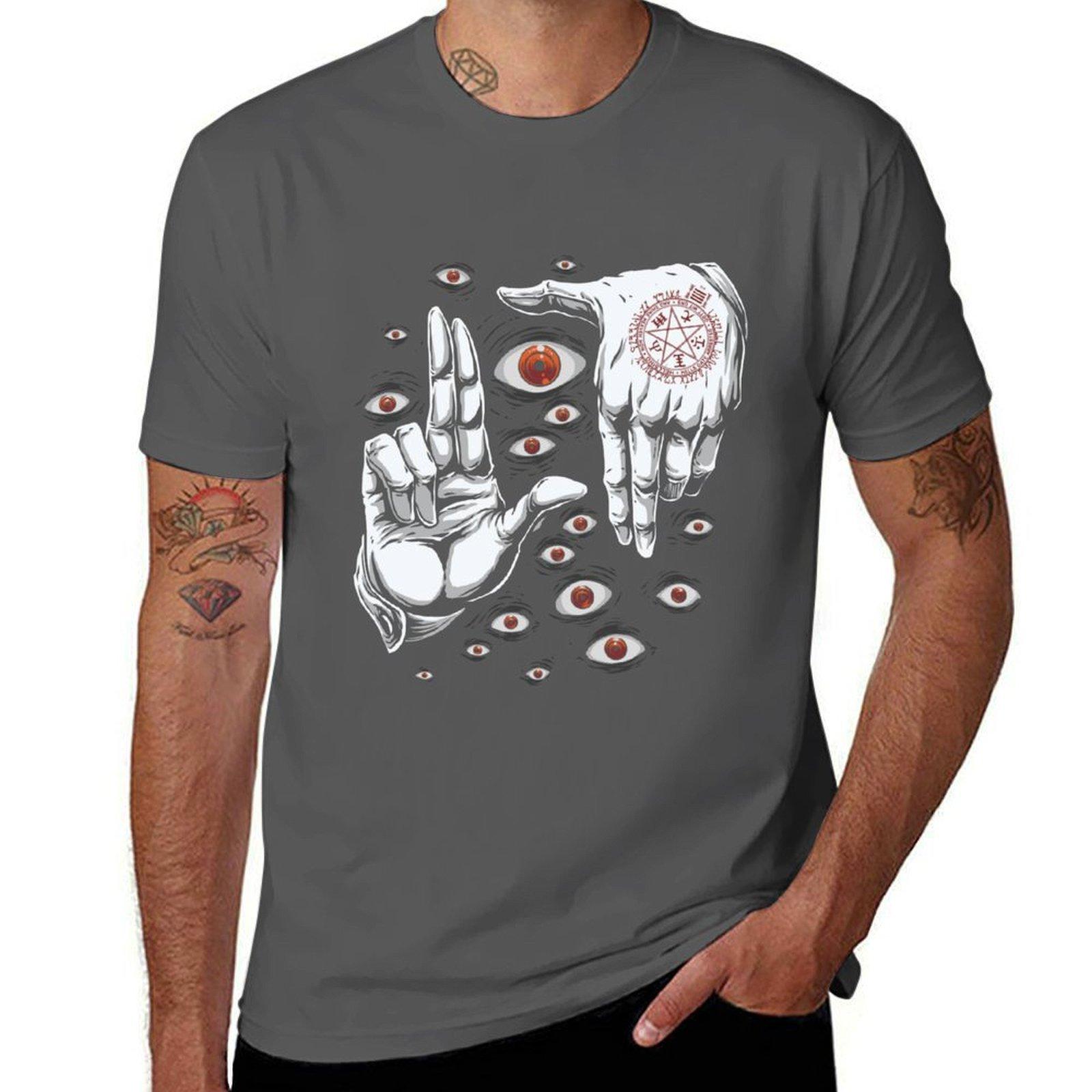 

HELLSING Футболка хлопковые футболки мужская 100% мужская футболка тяжелый хлопок Футболка 4XL