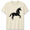 Geometric Unicorn Fantasy Mens T-Shirt Womens Tee Graphic Unisex Tee