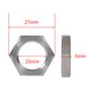 Motorcycle Drive Shaft Nut M20X27 Titanium for BMW K100 K100RT K100RS K75 Cafe Racer Accessories