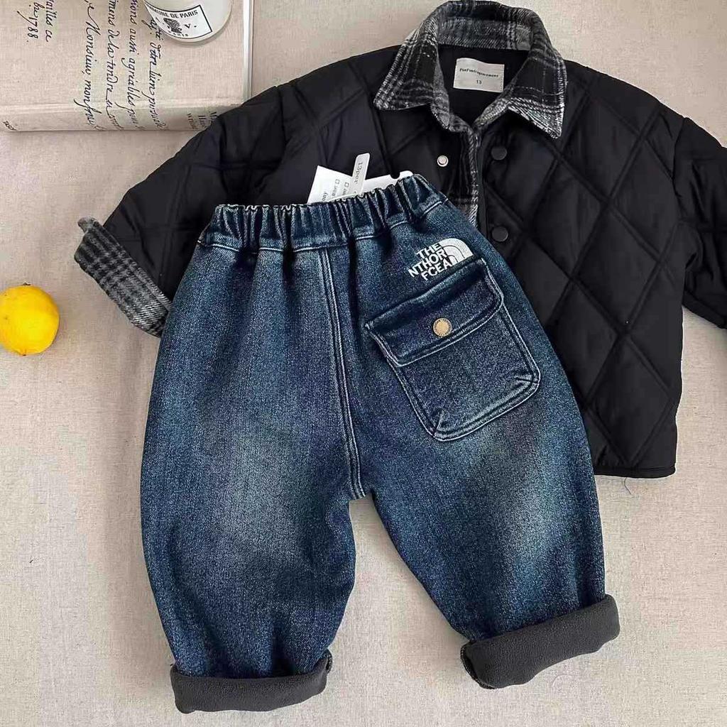 Boys Autumn Winter Stylish Padded Jacket with Mock Layer for Toddlers