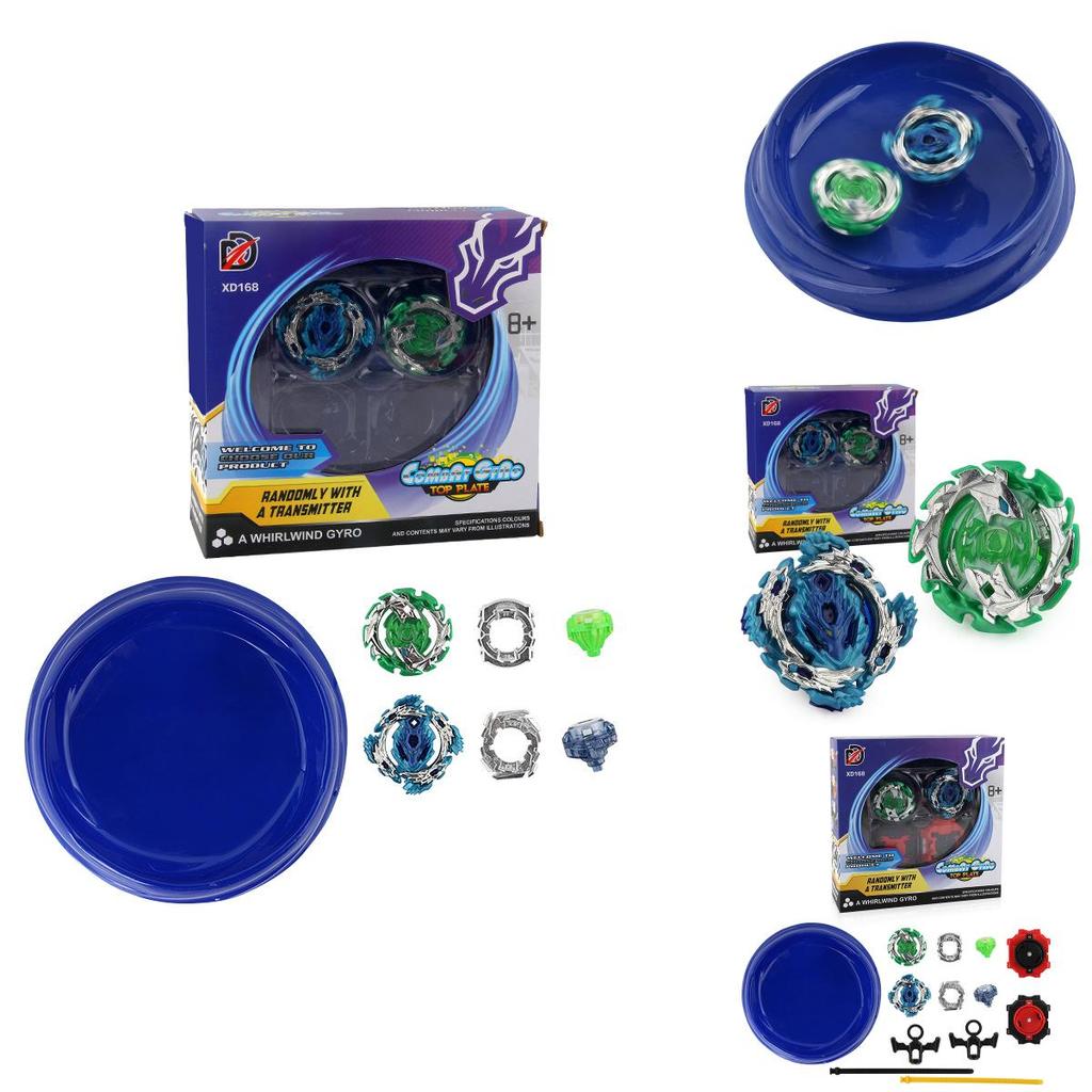 Xd1687i Beyblade Fashion Gyroscope With Launcher Kids Xmas Gifts Gyro Toys