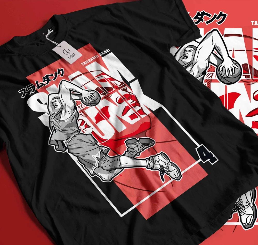 Slam Dunk Tshirt Slam Dunk Team Basketball Anime Sport Unisexga All Size 458 S