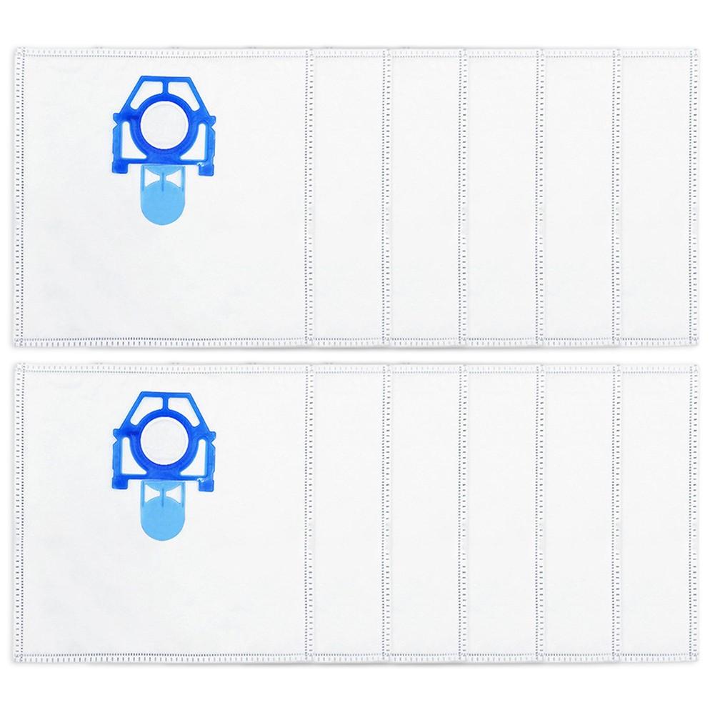 

5 Synthetic Dust Bags Compatible with For Zelmer For Odyssey and For Protecto 12 PACK