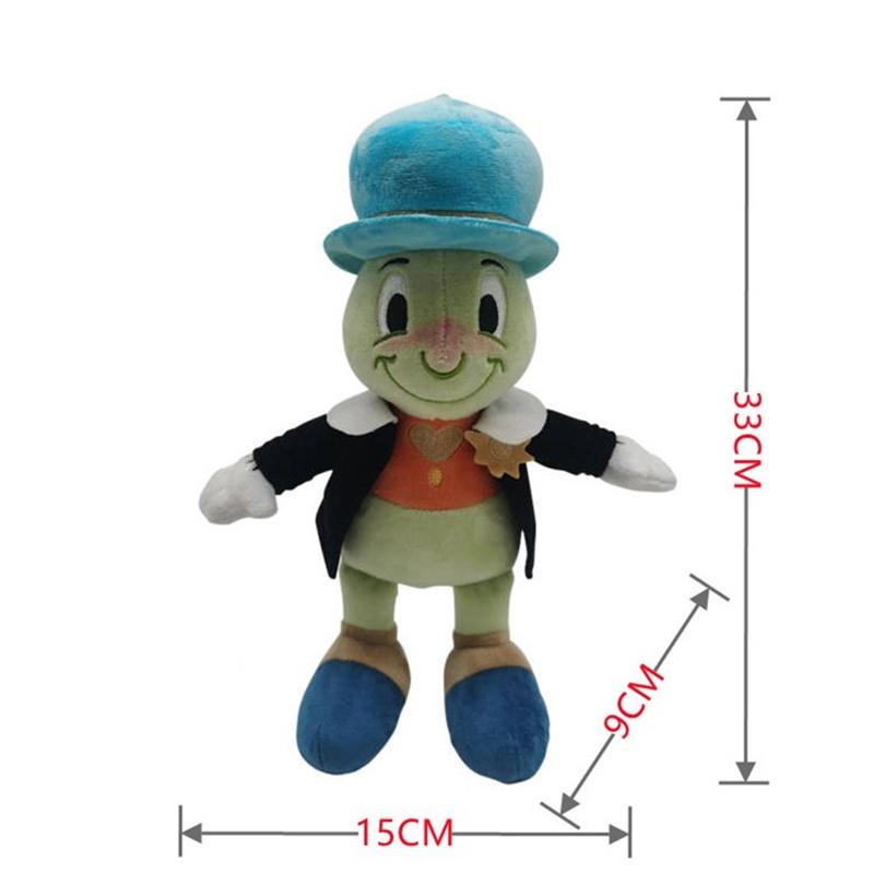 Pinocchio Grillo Parlante Peluche Morbido Bambola Imbottita Regalo di Compleanno Natale per Bambini