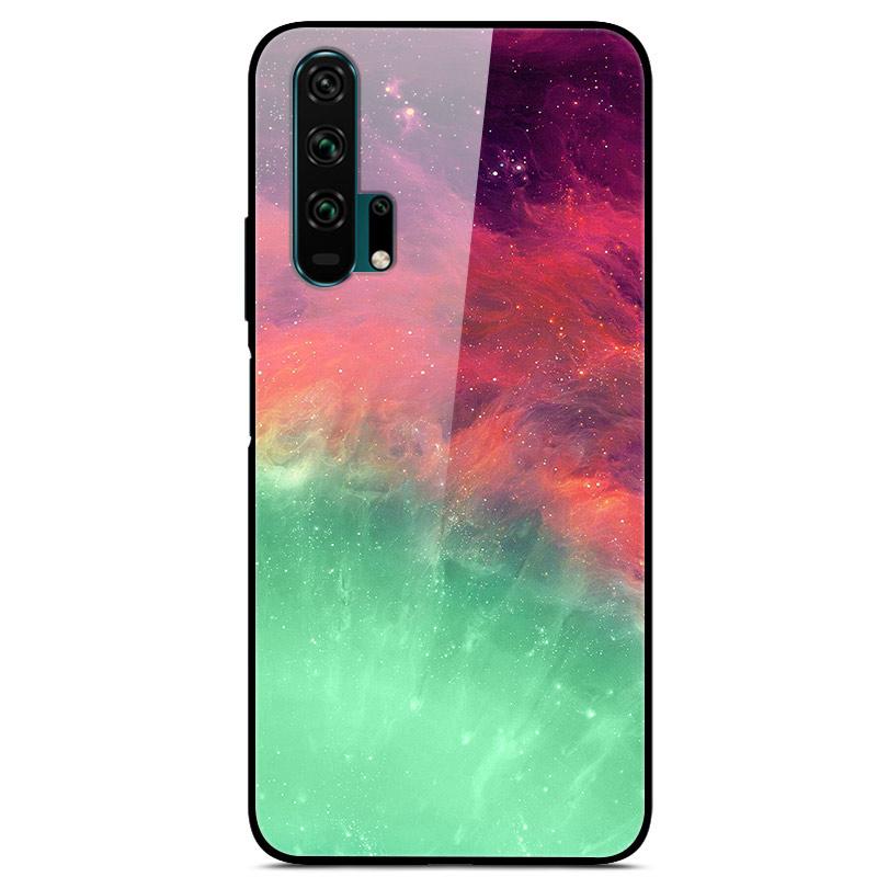 For Honor 20 Cases 20S 20Pro V20 Tempered Glass Hard Back Cover For Huawei Honor 20 Phone Cases Honor20 Pro Cover Honor20S V 20