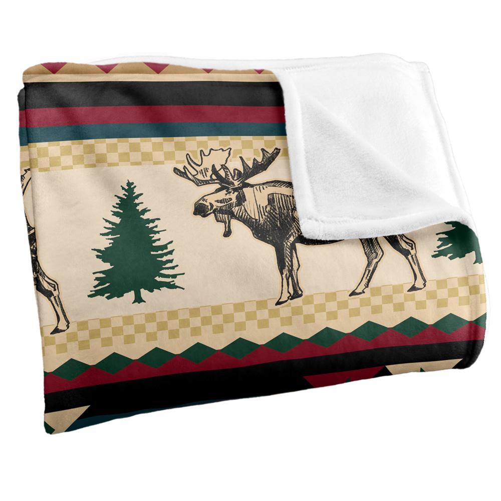 JQ Licensing Silky Moose Supersoft Blanket