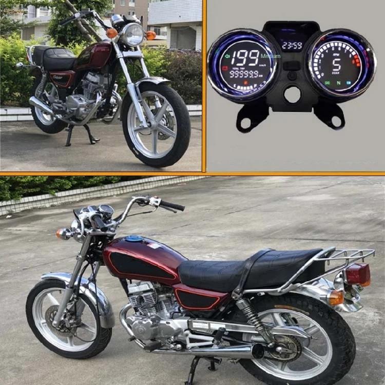 Motorcycle Dashboard LCD Digital Gauge Instrument Cluster 12V Speed Odometer Enhanced Visibility for RC250 150Gato 250cc