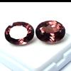 Natural Sapphire Loose Gemstone Padparadscha 18.10 Ct Oval Cut Pair September Birthday Birthstone