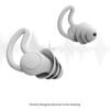SHGO-2 Pairs Reusable Silicone Ear Protection Ear Protection Earplugs For Travel, Work, Sleeping And Concerts