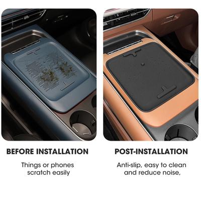 For DONGFENG Voyah Free 2025 Wireless Phone Charging Car Anti-Skid Interior Decoration Pad Silicone
