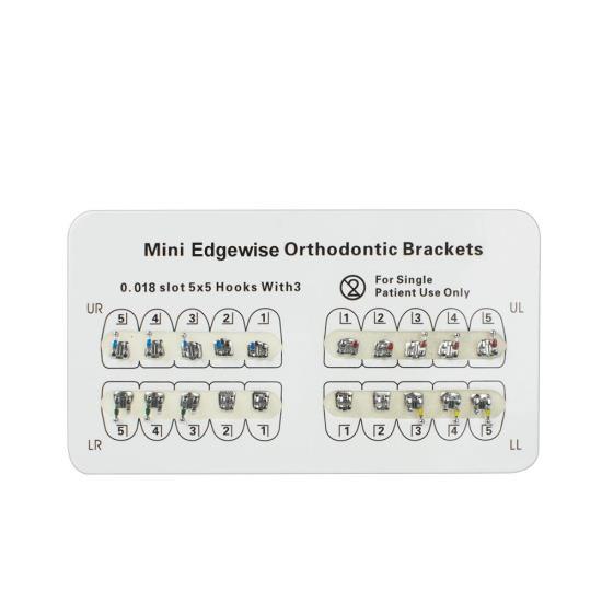 .018 Edgewise   Mini Metal Dental  