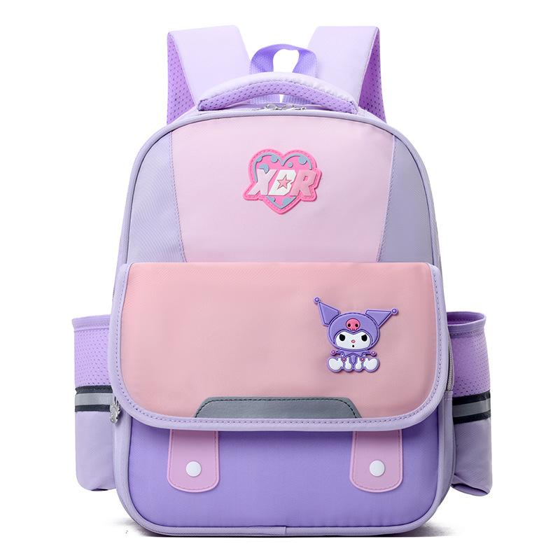 School bag, primary school students first grade leisure burden reduction backpack, preschool children's backpack