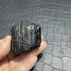 Natural Raw Stone Black Tourmaline With Clear Quartz Mineral Specimen Quartz Crystal Healing Teaching Collection Home Decor Gift
