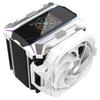 Refroidisseur CPU ALSEYE i600 Pro, Écran HD de 2,83 pouces avec Indicateur de Température, Base en Cuivre, Ventilateur Caché, Refroidisseur CPU à Double Tour, 6 Caloducs, TDP de 290W,
