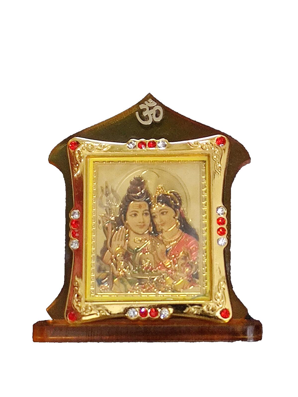 @Indian Traditional Lord Shiv Parivar Idol For Car Dashboard J086 Zr122-60%Off