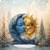 Acrylic Special Shaped Beautiful Pattern Diamond Painting Desktop Ornaments Kit 5D DIY Diamond Art Tabletop Decorations for Home