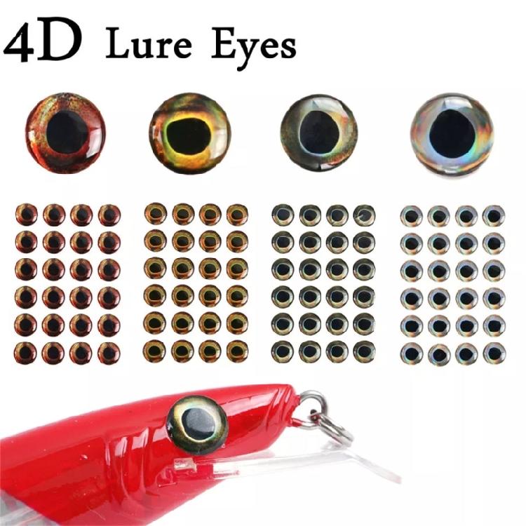336Pcs/pack Realistic Fishing Baits Eye Materials with 4D Fish Eye Fishing Lures Set For Enhances Fishing Attraction