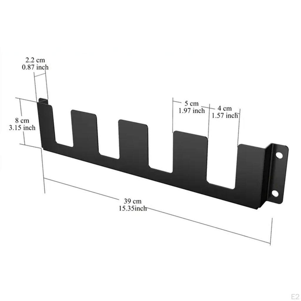 Batteriehalter mit 4 Steckplätzen Rack Wandmontage, Arbeitsplatzzubehör für 18V/20V Aufbewahrungsregal