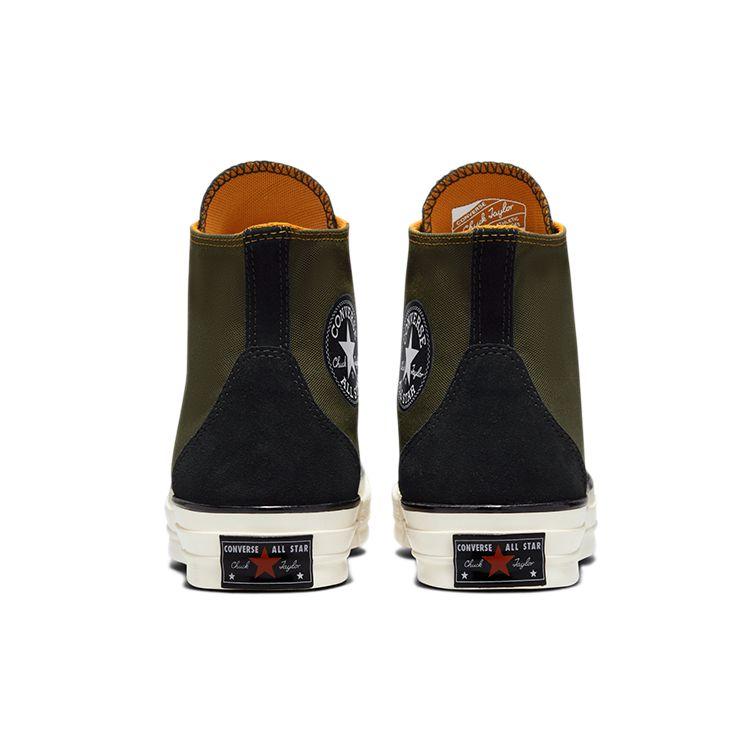 Converse Chuck 70 High Court Reimagined - Khaki Fire Pit Unisex Sneakers Green Egret 171685C