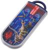 Skater Antibacterial Slide Trio Set Lunch and Fork Jurassic World 22 Made In Japan Children's (TACC2AG-A) - Box, Chopsticks, Spoon, - Design, Boys,