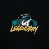 Li Ning X LEAGUE OF LEGENDS Sports Life Collection T Shirt Unisex Black/Back Crocodile AHSV153-8