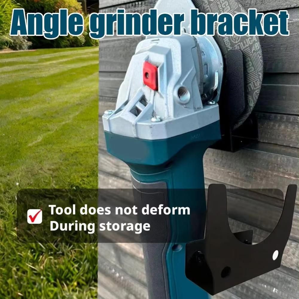 Space-Saving Design Wall Mount Storage Rack Heavy-Duty Tool Organizer Sleek Tool Rack for Shops