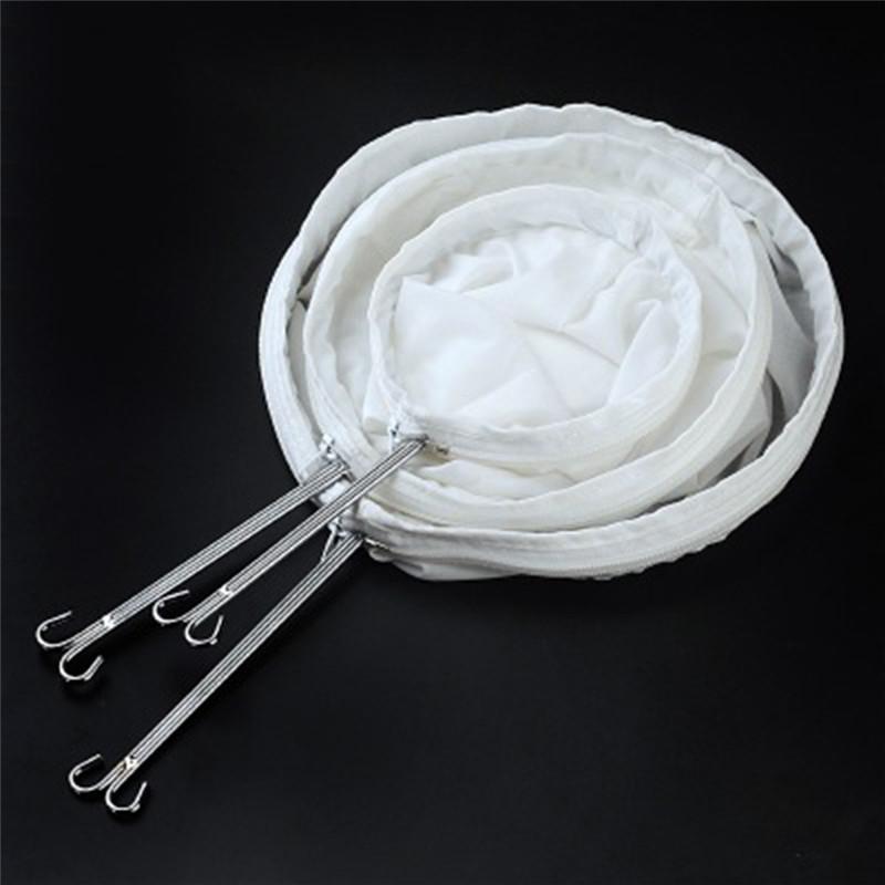 Milk Tea Filter Bags With Handle Coffee Cotton Cloth Strainer Tea Infusers For Loose Bubble Tea Mesh Strainer Colander