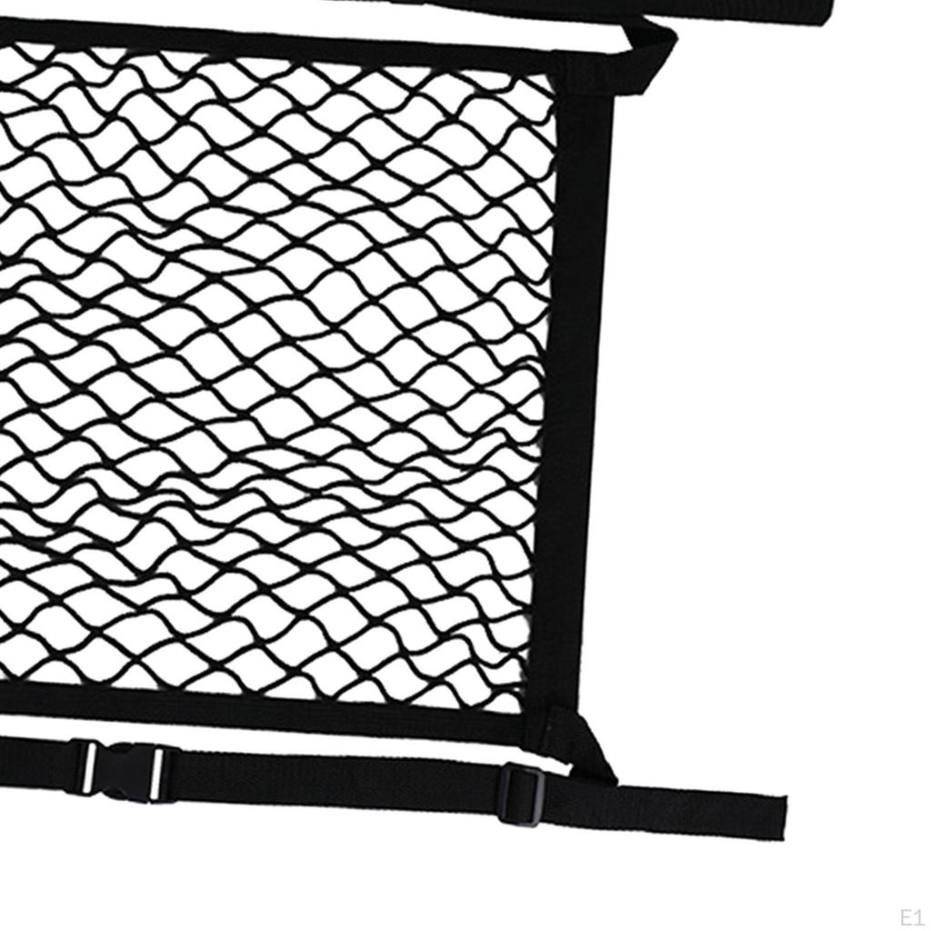 Car Auto Seat Net Pocket Bag Universal Saving Space Driving Assistant Convenient Elastic Material