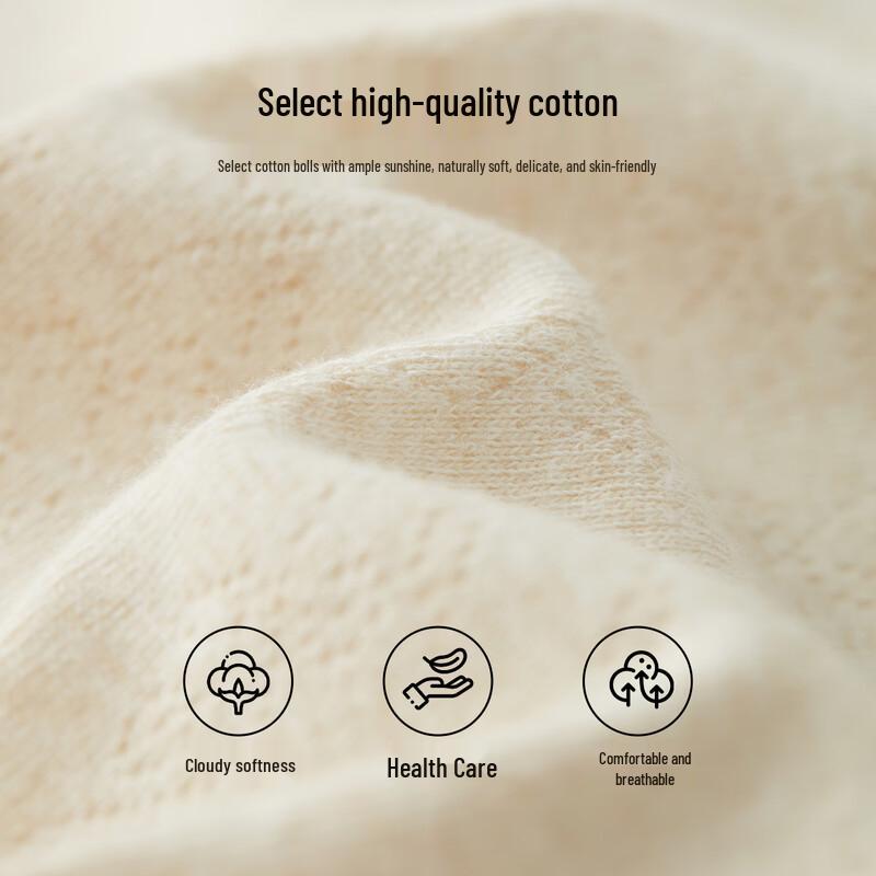 Yiershuang Women's 7A Antibacterial High-Waist Cotton Briefs