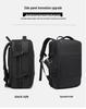 BANGE Men's High-Capacity Business & Travel Laptop Backpack