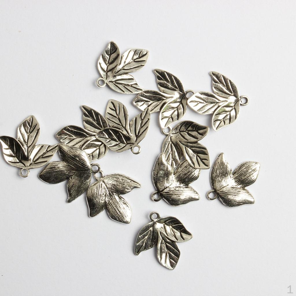 

Pack of 20/Set Leaves Charms Pendents Hat Clothes Jewelry