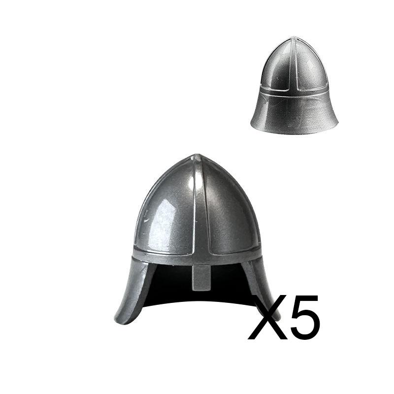 MOC Bausteine Mittelalter Ritter Soldat Actionfiguren Waffen Zubehör Schwert Speer Umhang Weste Helm Rüstung Geschenk Spielzeug Stein