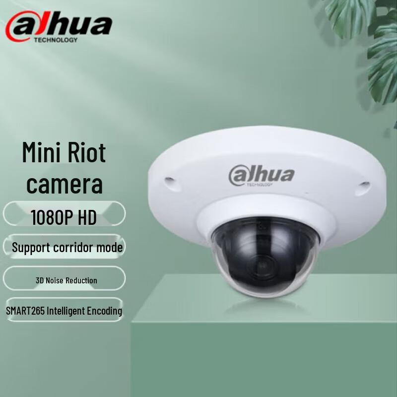

Dahua 2MP HD Network Dome Camera with Intercom and PoE