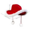 Christmas Western Styles Fringed Cowboy Hats Fashion Cosplay Accessory For Outdoor Event And Costume Parties