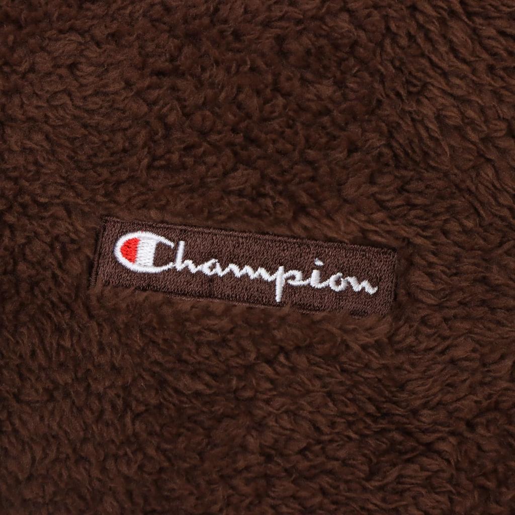 Oberbekleidung Kinder Script Logo Stickerei Reißverschluss Weste Basic Dunkelbraun [Champion] CK-A603