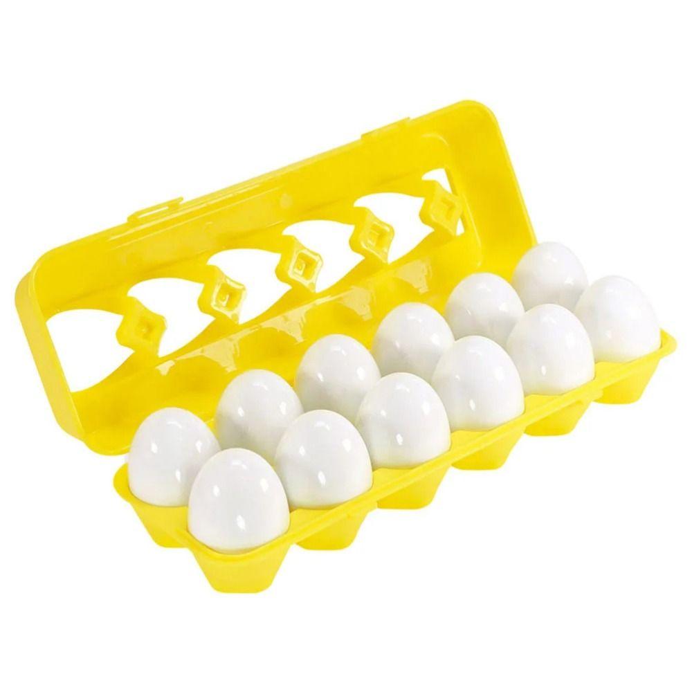 3D Matching Egg Play Set Plastic Matching Smart Eggs Toy  Kindergarten Babies
