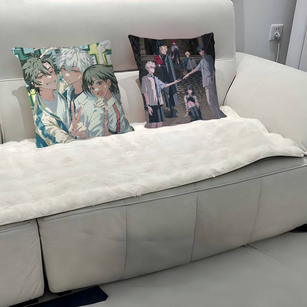 L-Link Anime ClickS Pillow Case Removable Washable Cushion Cover – All-Season Soft Linen