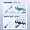Professional Fiber Cleaning Pen Fiber Connector Cleaning Tool 1.25mm 2.5mm Fiber Cleaner Pen Replacement