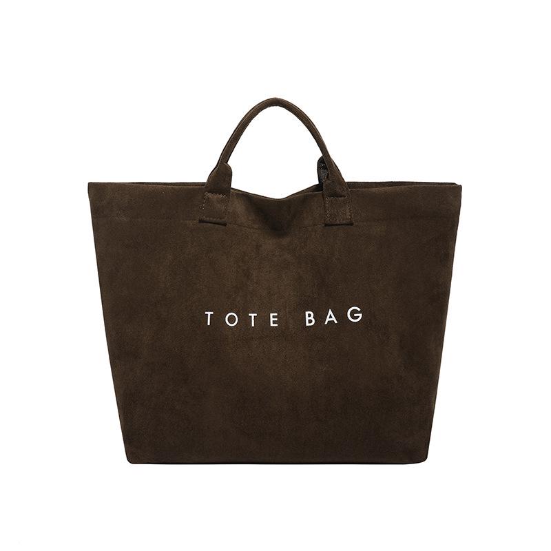 Korean-Style Fashionable Large Capacity Tote Bag for Women