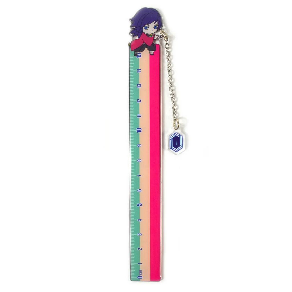 Anime Ruler Kamado Tanjirou Nezuko Kawaii Figure Straight Ruler Drawing Rulers School Stationery Kids Gift
