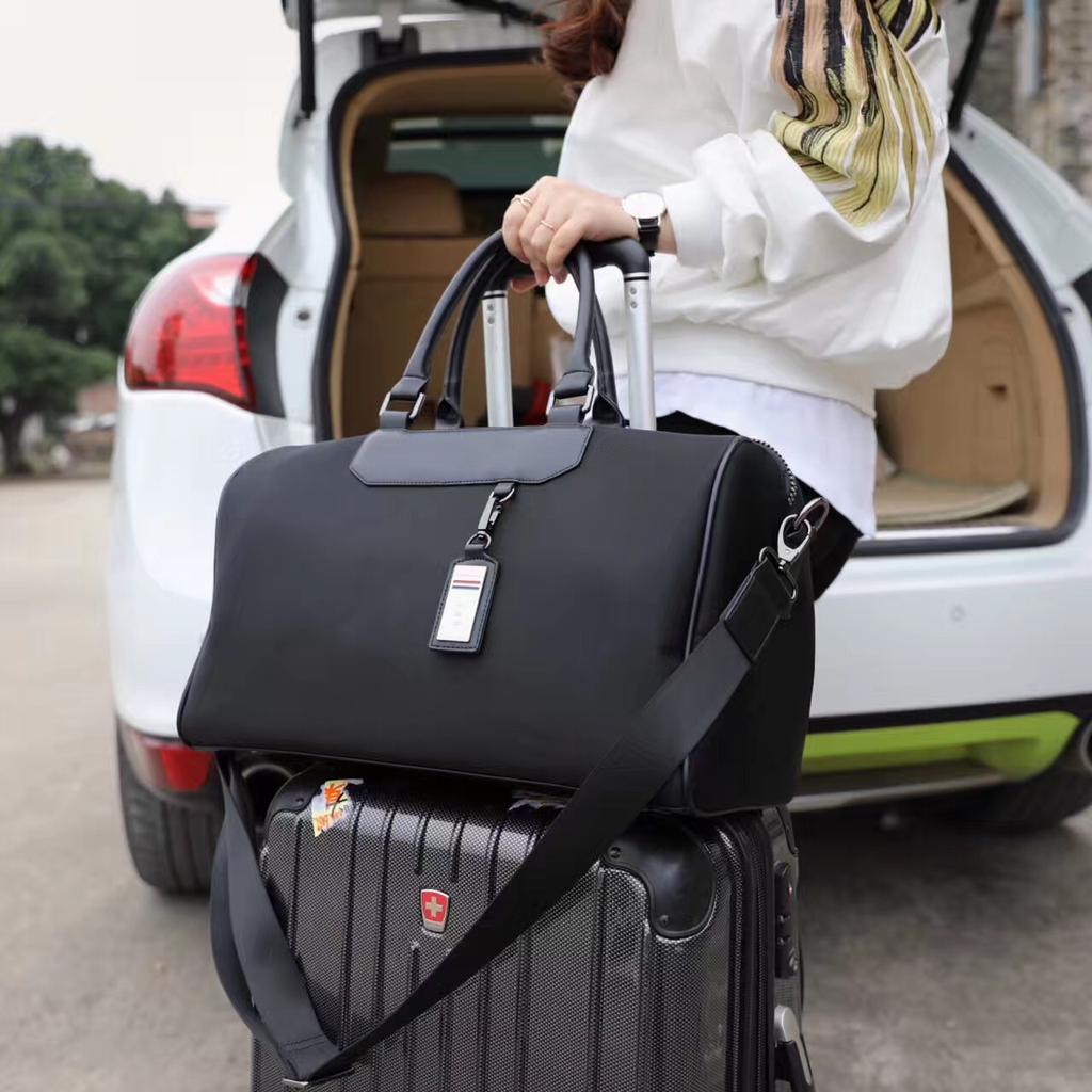 Duffel Bag Oxford Cloth Travel Bag Travel Bag High-grade Waterproof Hand Bill Shoulder Crossbody Bag