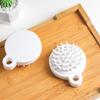 White Silicone Shampoo Brush Comfortable Scalp Massage Brush Exfoliator Shower Brush  Women Men