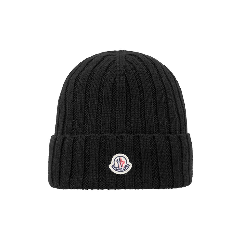 Moncler Logo Patch Beanie 3b00036 A9327 999
