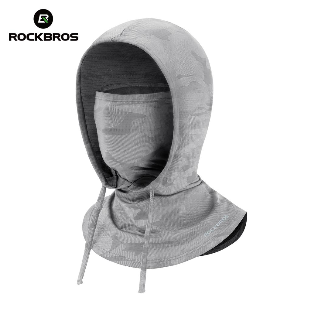 Rockbros Summer Full Face Sun Protection Hat Face Mask Uv Protection Hat Neck Protection Hat Balaclava Neck Sports Caps