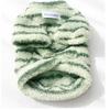 Winter Dog Warm Clothes Stripes Plush Dogs Coat Fashion Pet Clothes  Cat
