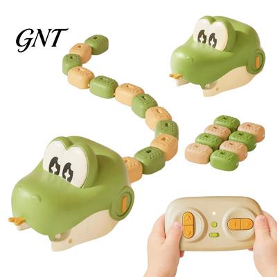 Brinquedo de Cobra Comedor 1/2 Conjuntos Elétrico Magnético RC, Controle Remoto Interativo Pai Filho para Crianças, Coordenação Olho-Mão 2 Jogadores
