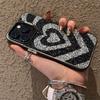 Love Creative Pattern Phone Case Suitable for iPhone 17 16 15 14 13 12 11 Pro/Max/Plus Anti Drop and Anti Shock Back Cover