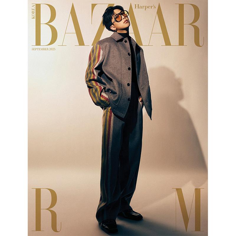 [Forhåndsbestilling] HARPER'S BAZAAR - RM(BTS) COVER [SEP-UTGAVEN 2025] (Engelsk oversettelse)