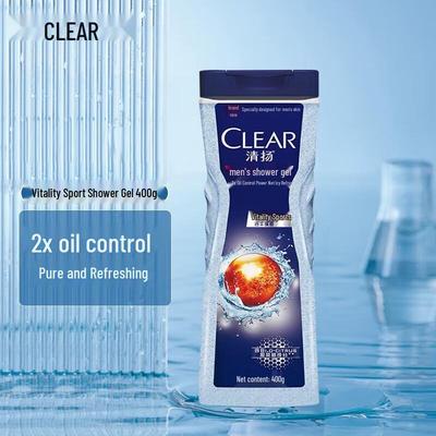 Gel Douche Anti-Huile Clear Men Dynamic Sport